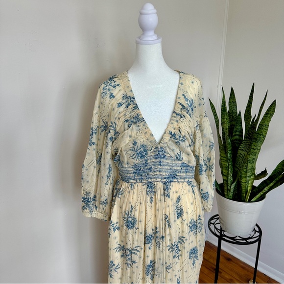 Free People | Deep-V Maxi Dress - Picture 2 of 7